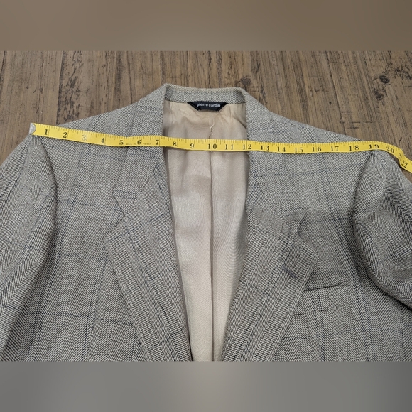 Vintage Pierre Cardin 100% Pure Wool Tailored Sport Coat, Brown, 44R - Picture 14 of 16